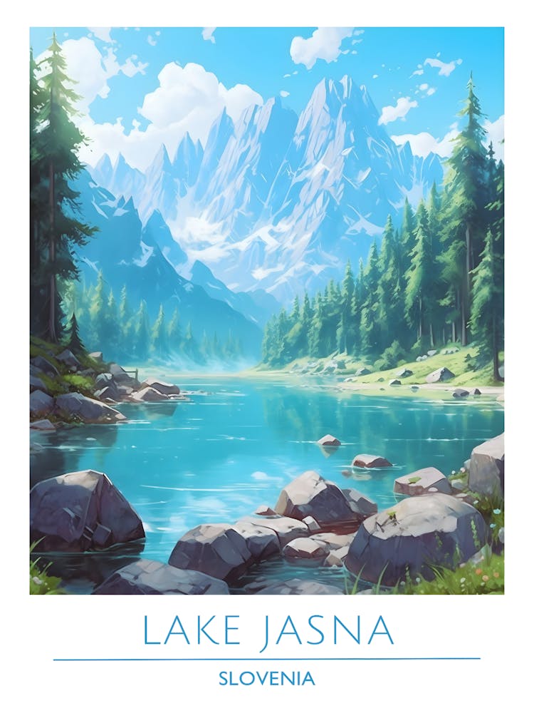 Lake Jasna Slovenia 1