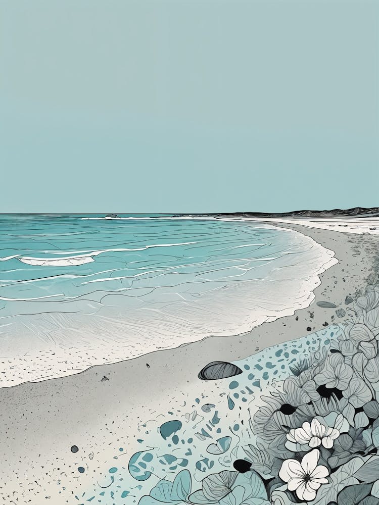 Beach Drawing no2