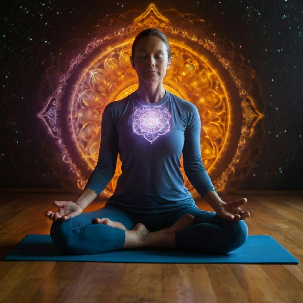 Meditating Woman 1