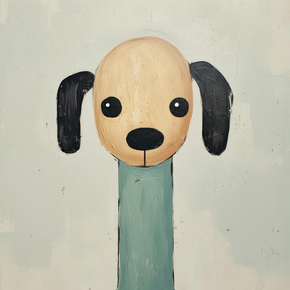Dog On A Pole