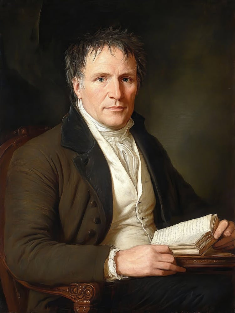 Portrait Of Scientist Alexander Von Humboldt