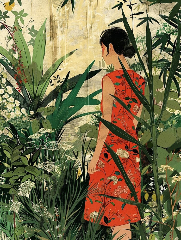 In The Garden Jardin Des Plantes France