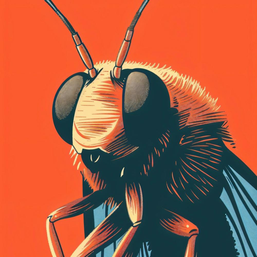Bee Insect Head