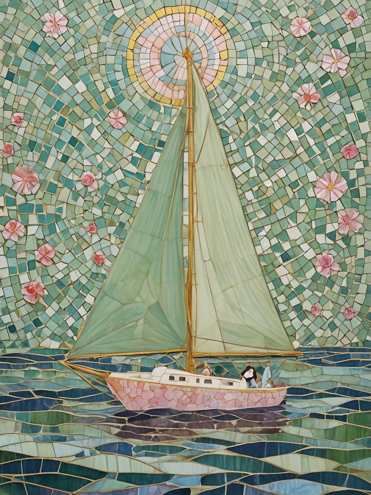 Voilier Mosaïque n°1