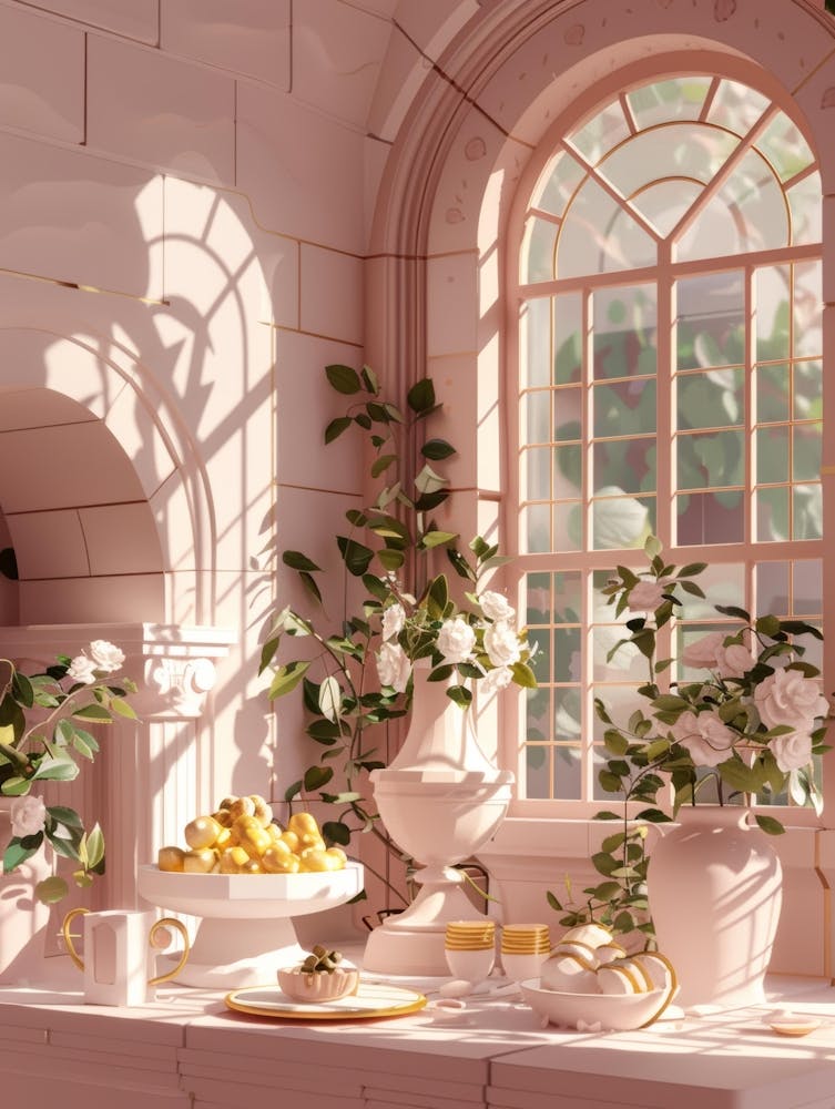 Pink Kitchen