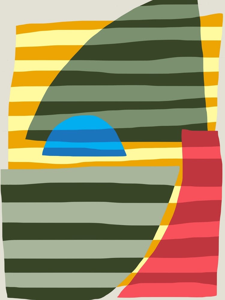Abstract Stripe Minimal Collage 11
