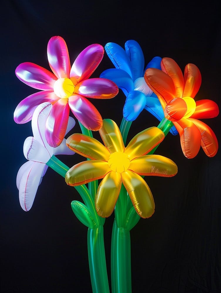 Bright Inflatable Flowers Edelweiss 3