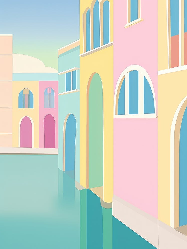 Viareggio, Italy Colourful View 3