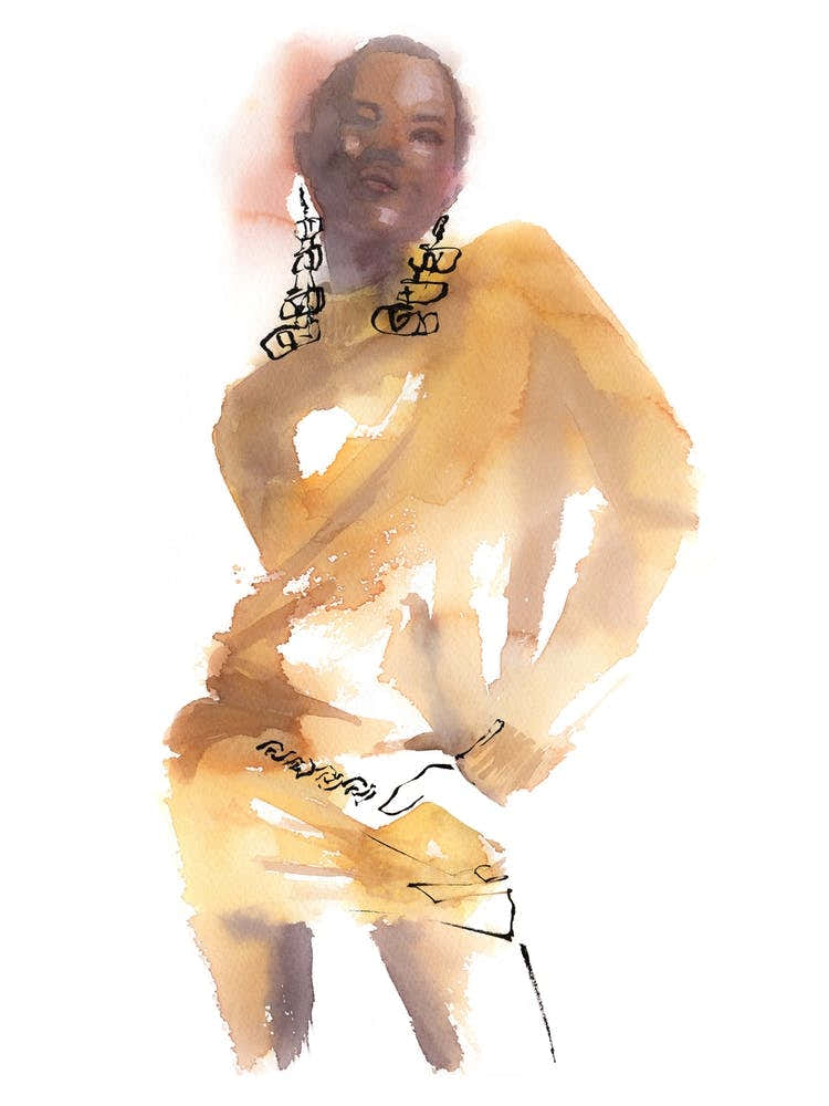 She Knows She Looks Good