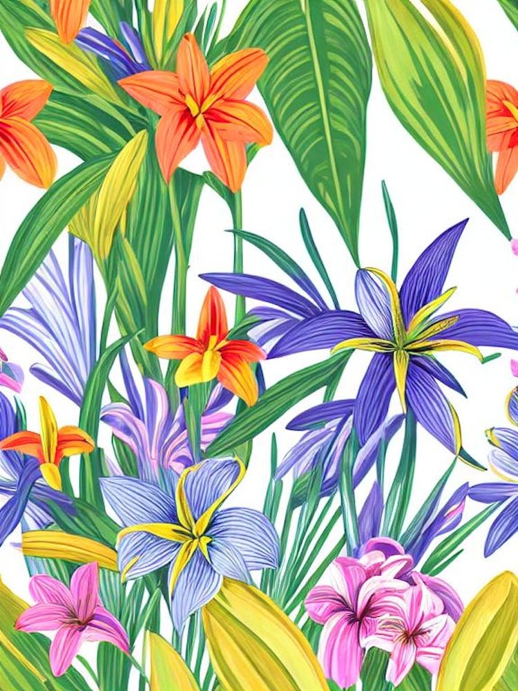 Easter Lily Eclectic Boho