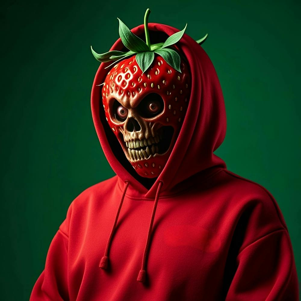 Strawberry Skull 2