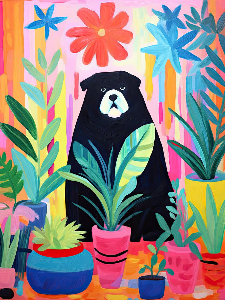 Bear In The Pots, Matisse Inspired