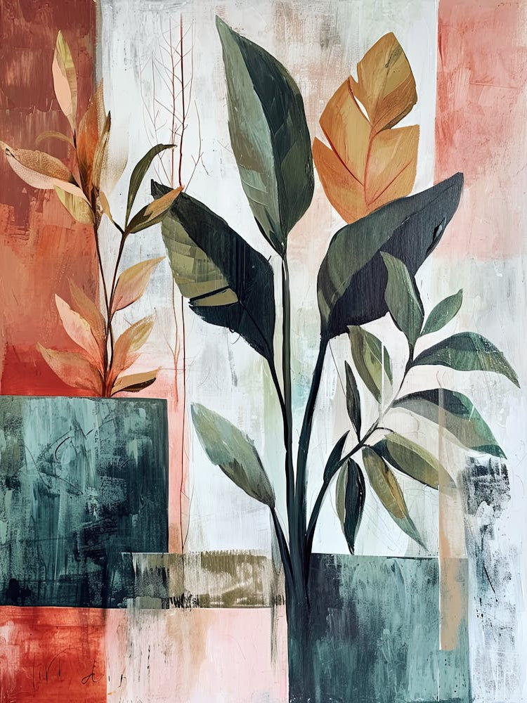 Mystic Harmony, Boho Art Style 1