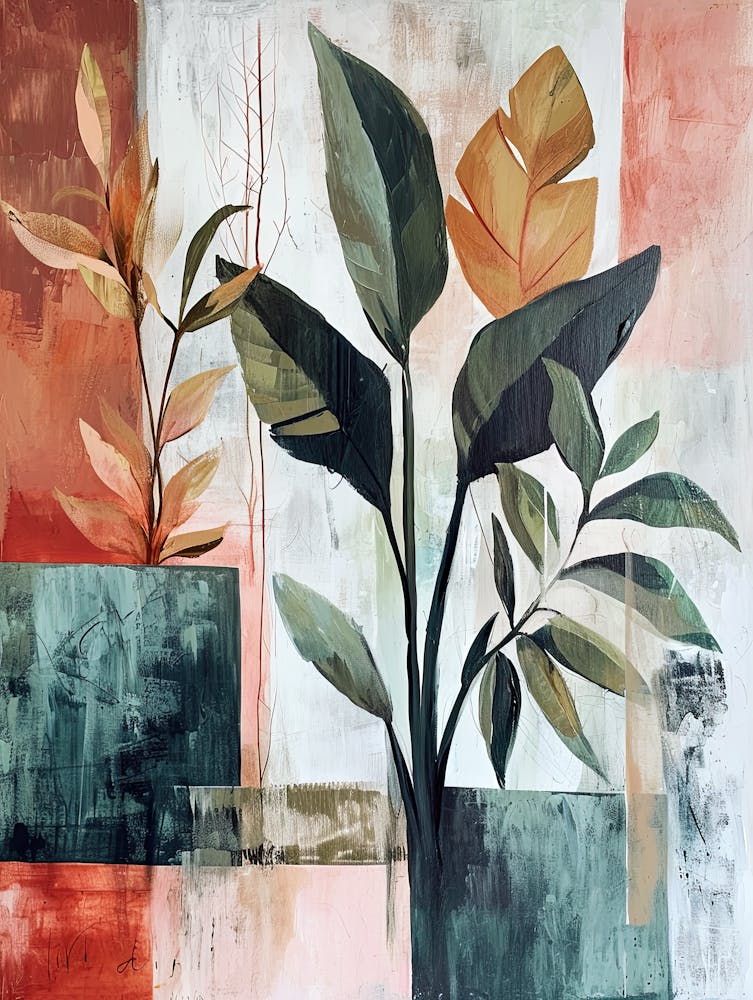 Mystic Harmony, Boho Art Style 1