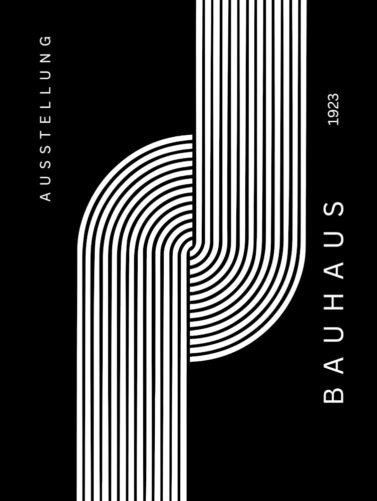 Bauhaus Ausstellung 1923 black and white 1