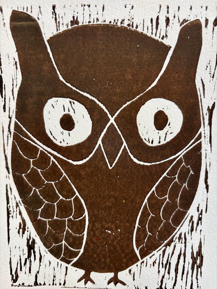 Owl Print 1