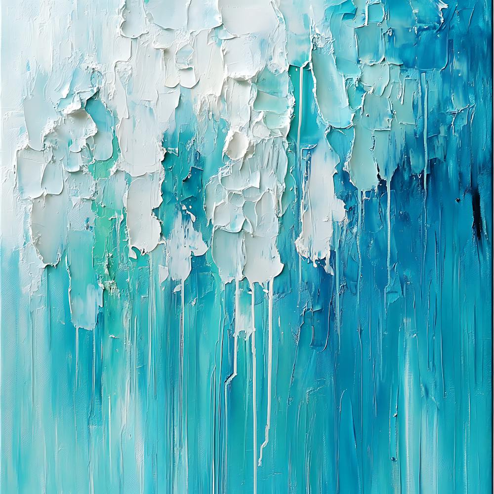 Abstract Spring Landscape Painting 7