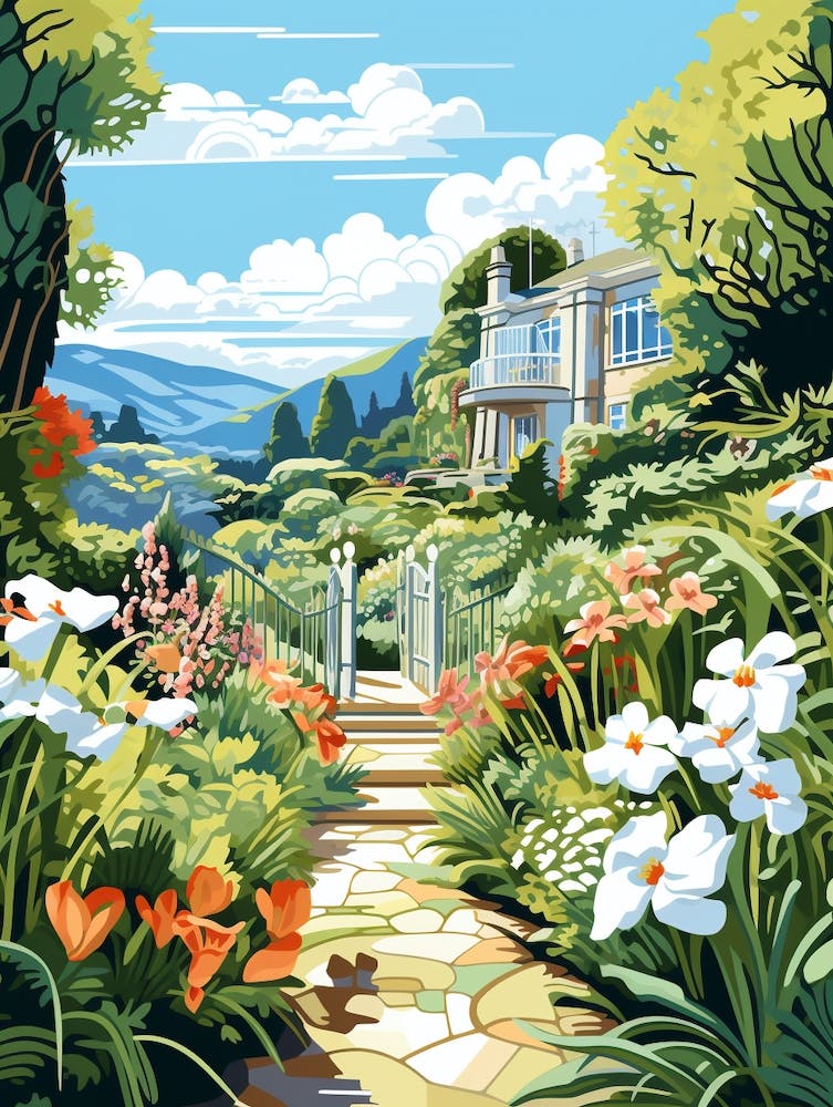 Keirunga Gardens New Zealand Gardens Illustration 1
