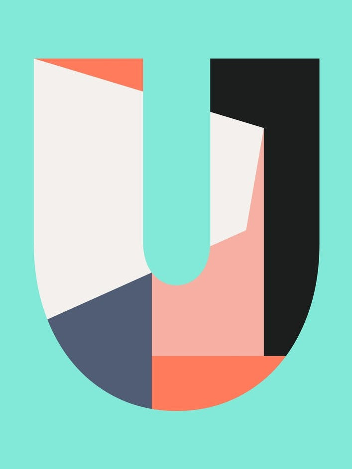 Letter U 