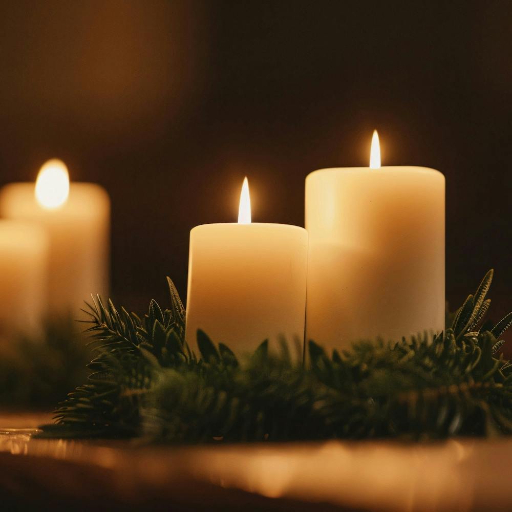 Christmas Candles Stock Videos & Royalty-Free Footage