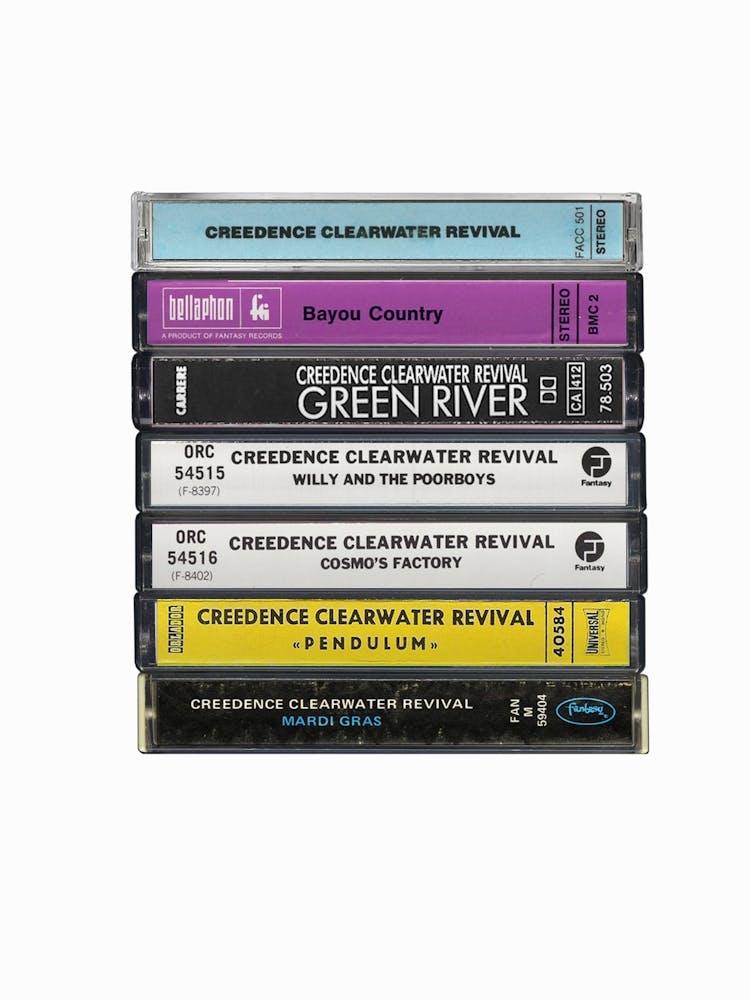 Creedence Clearwater Revival - Collected Albums - Cassette Print