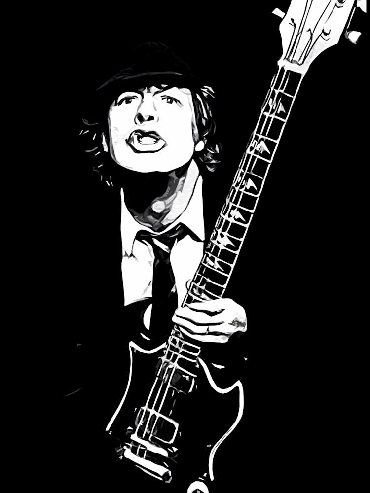 angus young ac dc band music 8