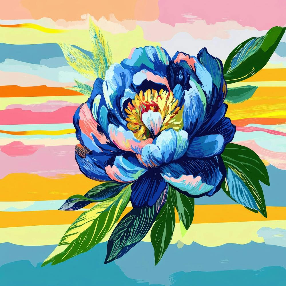 Peony Painting 2