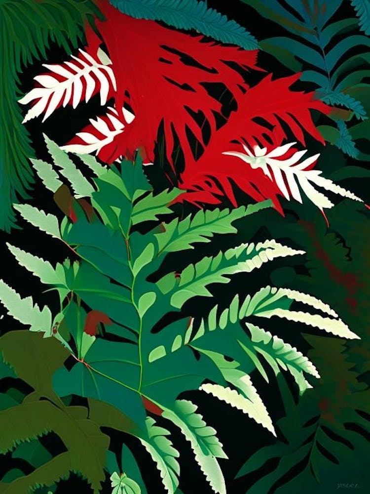 Chinese Holly Fern Vibrant