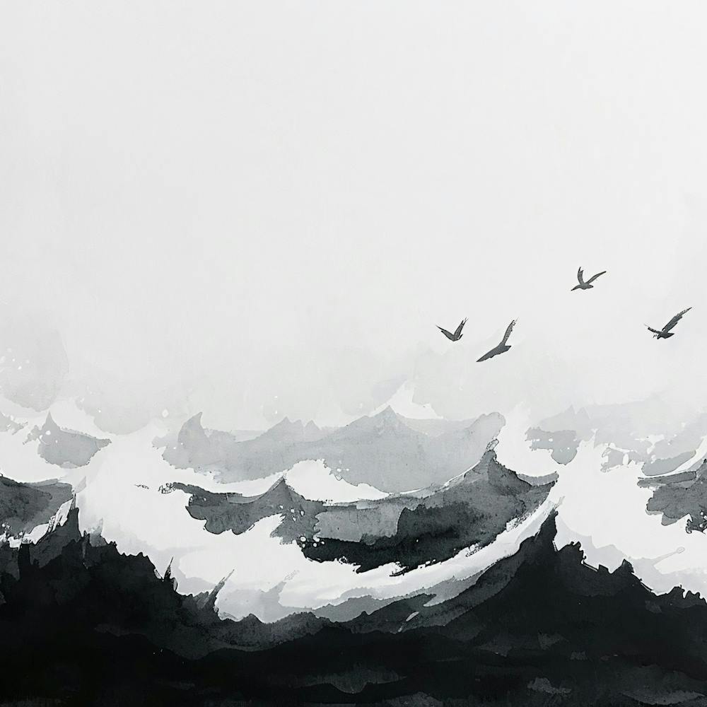Seagulls In The Sky