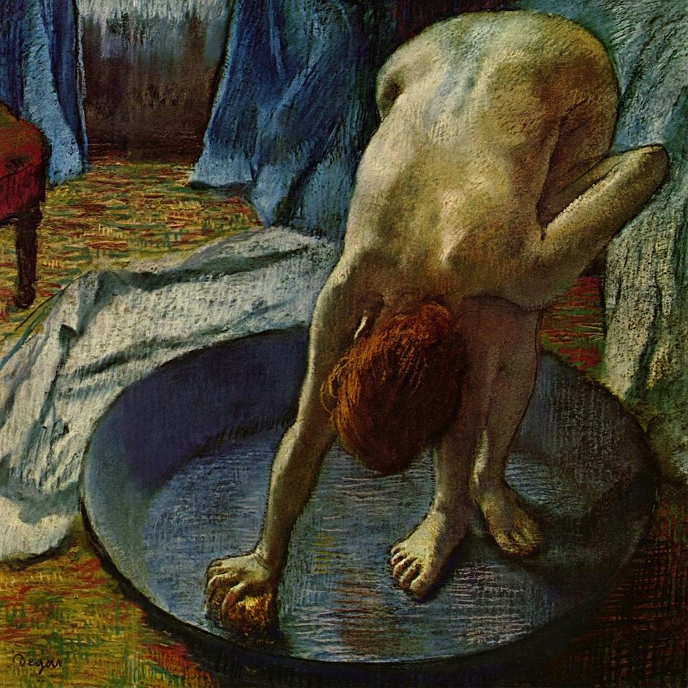 Woman In A Tub, Edgar Degas