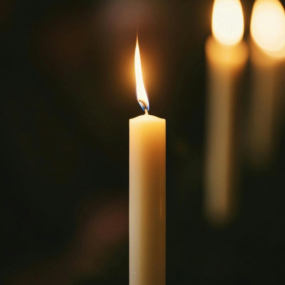 Candlelight In A Church 1