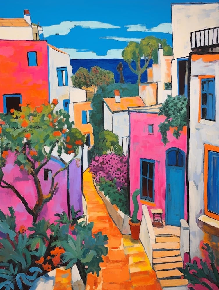 Otranto Italy 1 Fauvist Painting