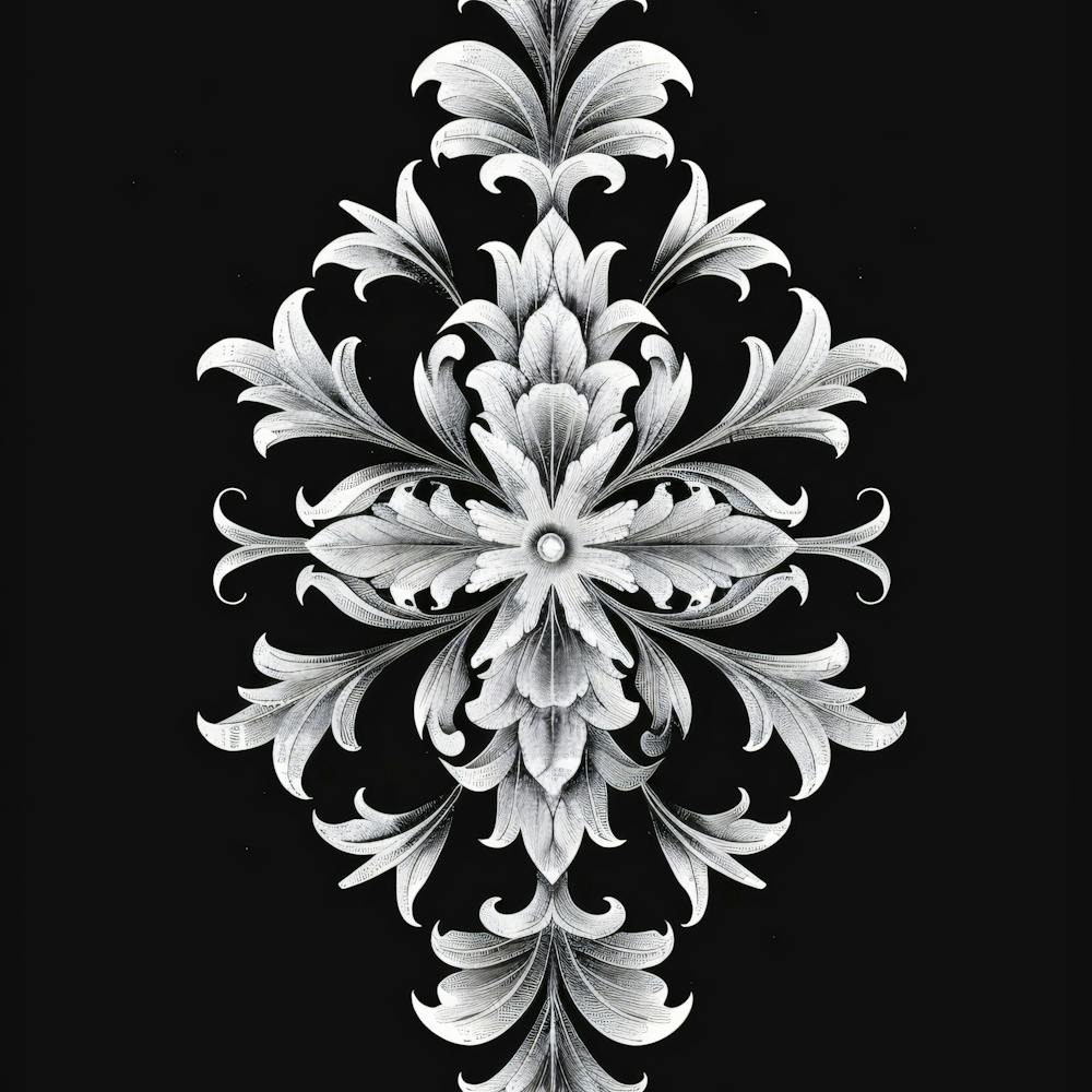 Ornate Floral Pattern 1