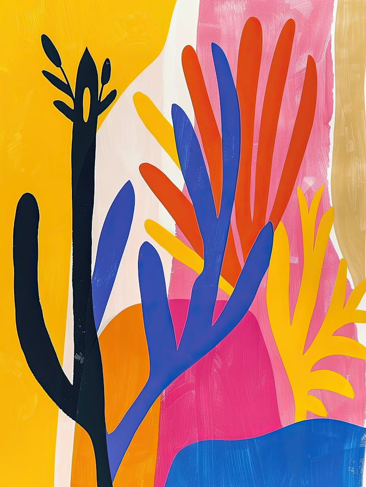 Wilde Fantasie Matisse-Stil