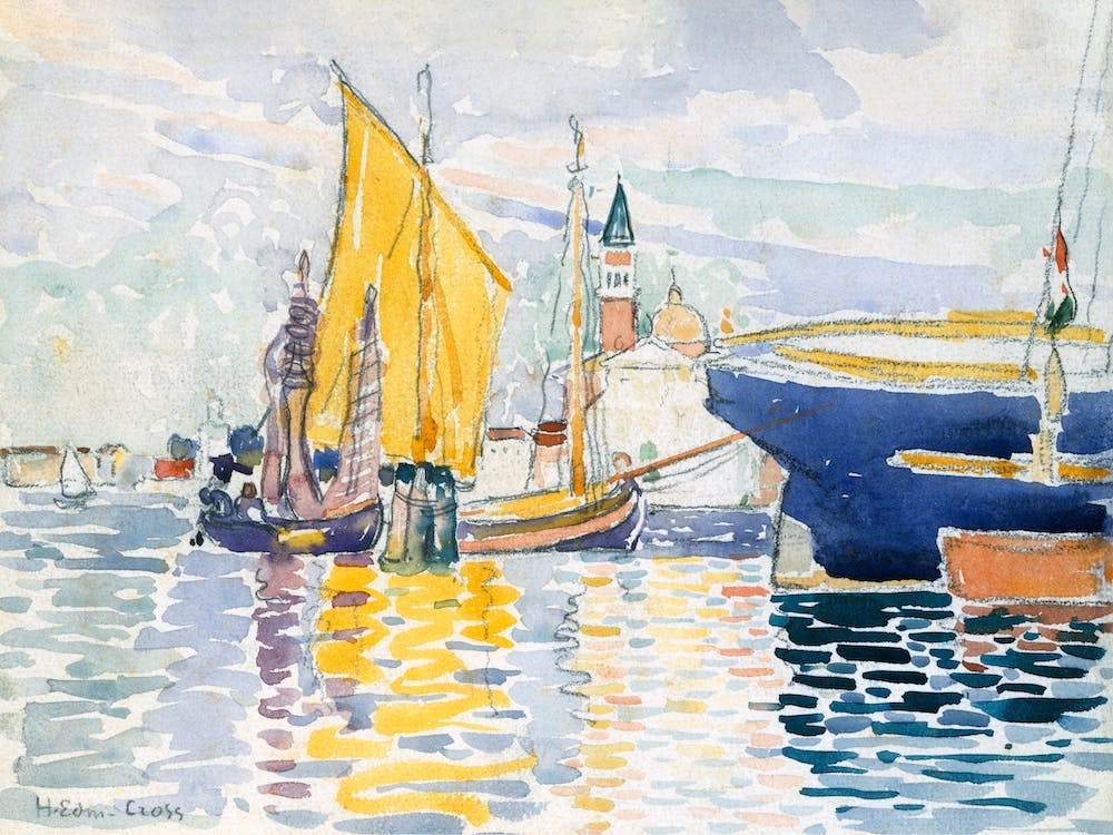 Venice The Giudecca, Henri Edmond Cross