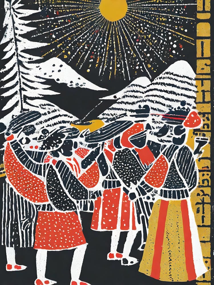 A Festival Procession