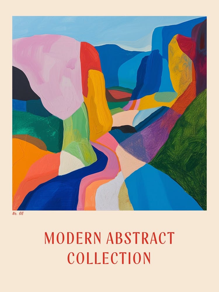 Modern Abstract Collection Poster 66