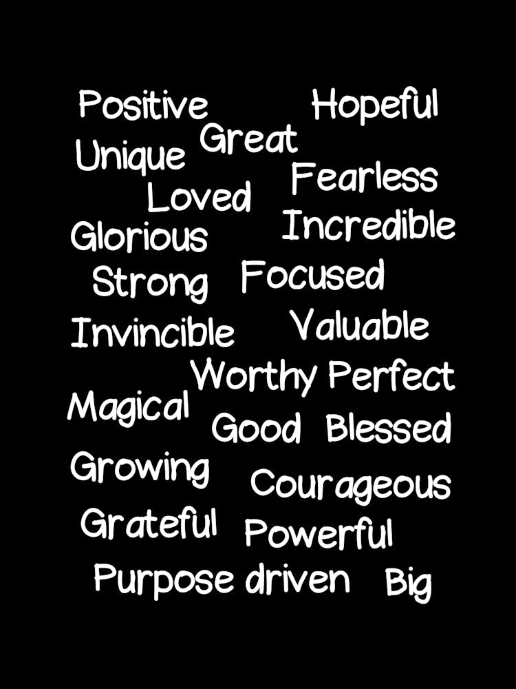 Positive affirmations 1