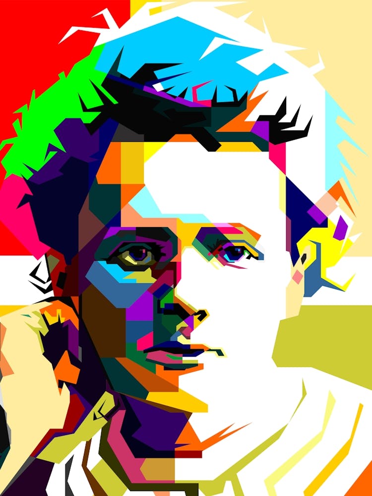 Marie Curie Weltwissenschaftlerin WPAP-Stil Im Trend