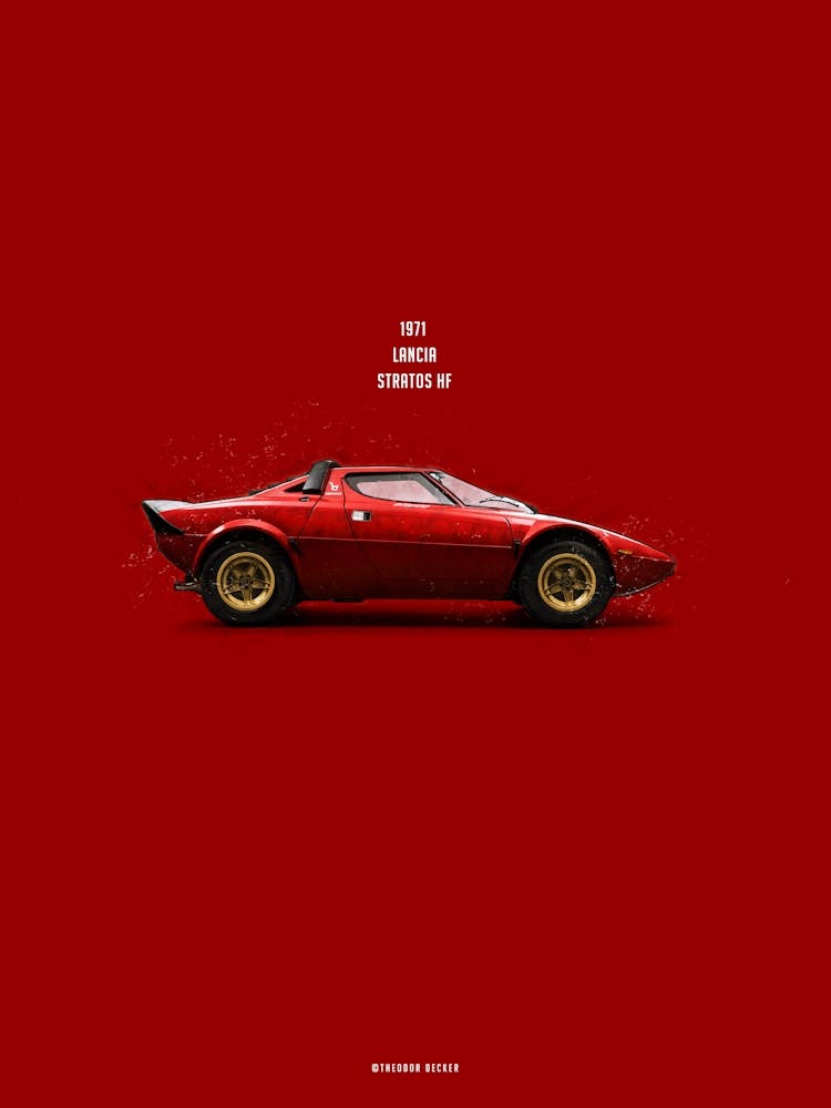 Cars in Colors, Lancia Stratos