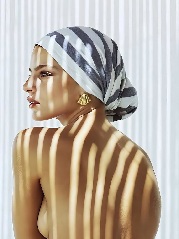 Greek Woman Vintage Photography Fashion Poster Greece Female Wall Art Female Body Beauty Fashion Model Retro Wallable Wall Art