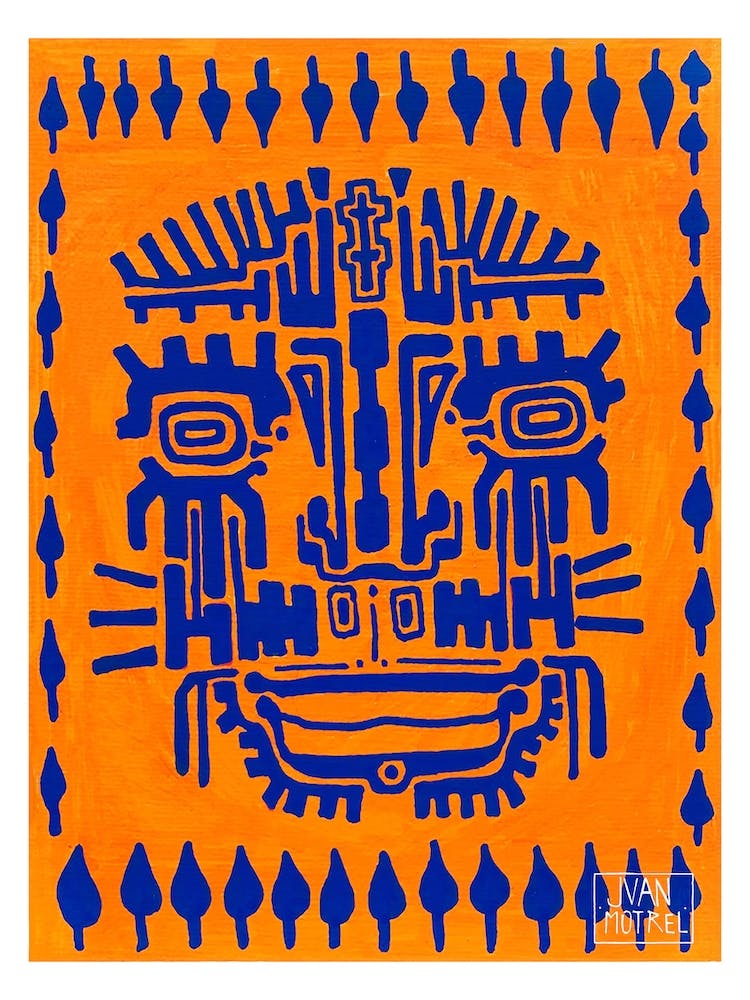 Blue Mask