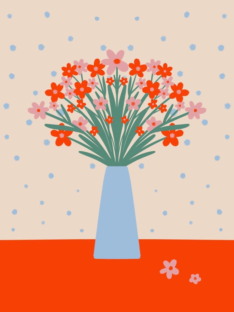 Cute Floral Vase