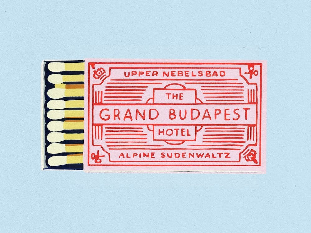 The Grand Budapest Matchbox