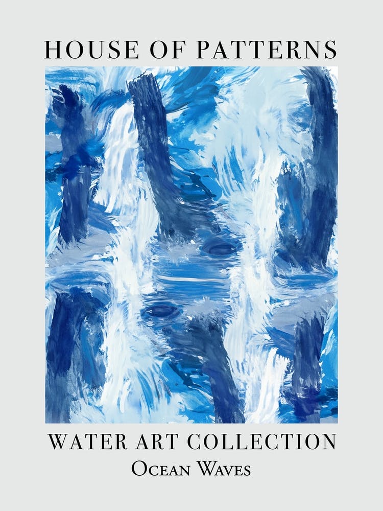 House Of Patterns Ocean Waves Water 7