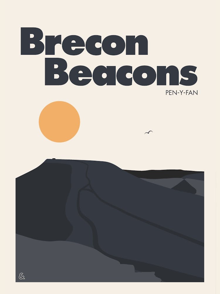 Pen Y Fan, Brecon Beacons (Grey)