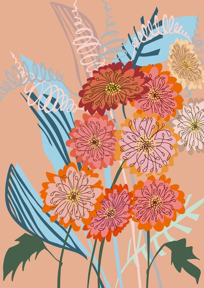 Modern Flower Bouquet