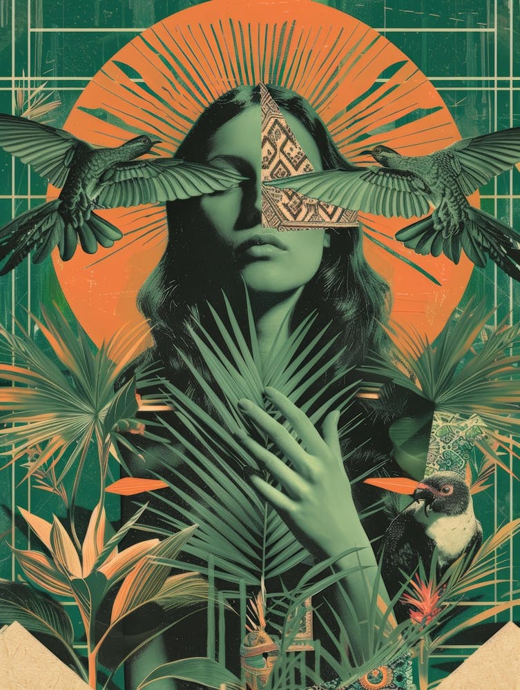 Woman In The Jungle 1