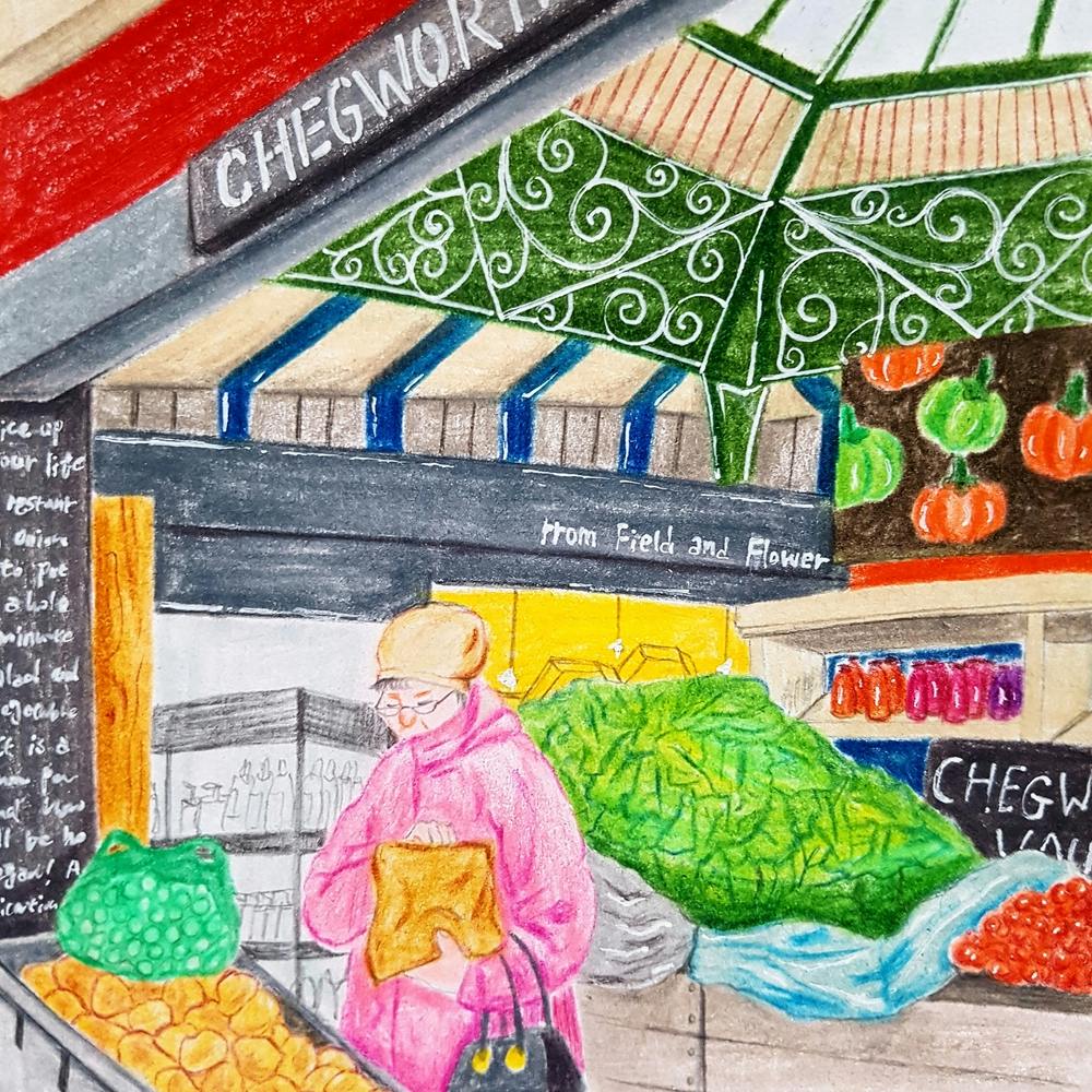 On A Weekday Market