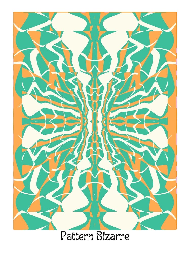 Pattern Bizarre Fluid Psychedelic